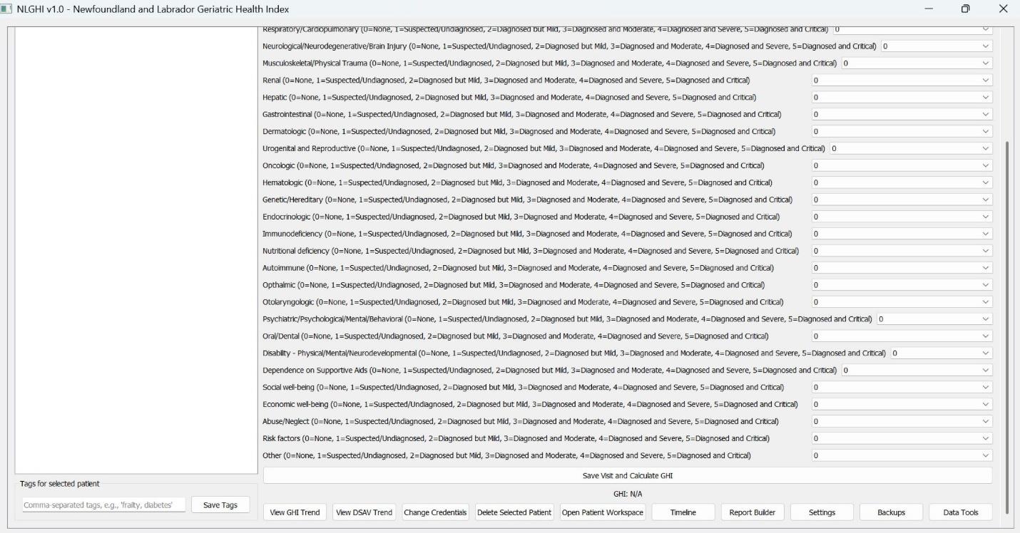Screenshot of NLGHI v1.0 Automation Features